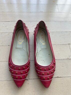 TODS red flats size 36